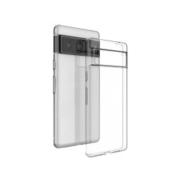 Itin skaidrus 0,5 mm „Google Pixel 7“ gelio galinis dangtelis, skaidrus