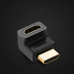 „Ugreen“ HDMI (vyriškas) - HDMI (lizdas) juodas adapteris (HD112)