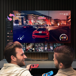 Ugreen jungiklis HDMI skirstytuvas - 2x HDMI 4K 60Hz juodas (CM217)