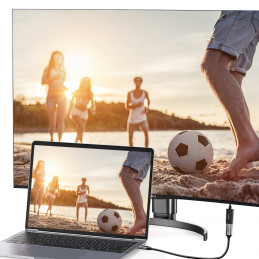 „Ugreen MM137 40363“ adapteris „DisplayPort“ (vyras) į „HDMI“ (lizdas) 4K/ 1080p – juodas