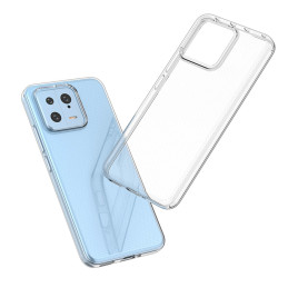 Itin skaidrus 0,5 mm dėklas, skirtas „Xiaomi 13“ plonam dangteliui, skaidrus