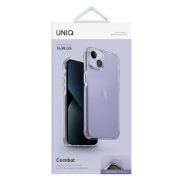 „Uniq Combat“ dėklas, skirtas „iPhone 14 Plus“ – alyvinis