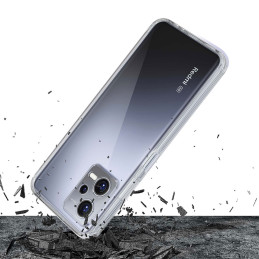 3mk skaidrus dėklas, skirtas „Xiaomi Redmi Note 12 Pro+“ - permatomas