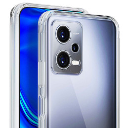 3mk skaidrus dėklas, skirtas „Xiaomi Redmi Note 12 Pro+“ - permatomas