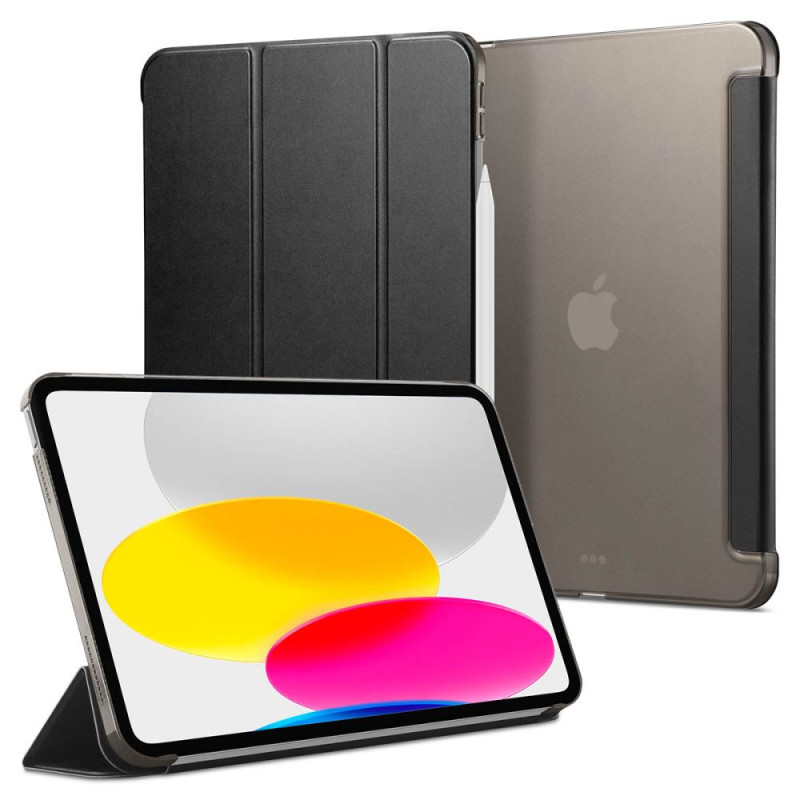 „Spigen Smart Fold“ dėklas, skirtas „iPad 10.9“ (2022 m.) – juodas