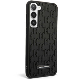 Karl Lagerfeld 3D monograminis dėklas, skirtas „Samsung Galaxy S23+“ – juodas