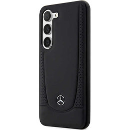 „Mercedes“ odinis miesto dėklas, skirtas „Samsung Galaxy S23+“ – juodas