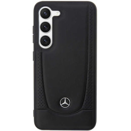 „Mercedes“ odinis miesto dėklas, skirtas „Samsung Galaxy S23+“ – juodas