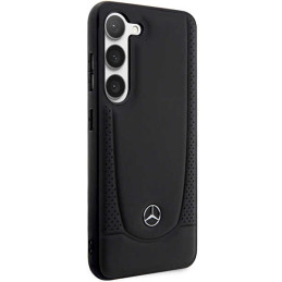 „Mercedes“ odinis miesto dėklas, skirtas „Samsung Galaxy S23+“ – juodas