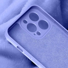 Silikoninis dėklas Samsung Galaxy A54 5G silikoninis dėklas šviesiai mėlynas