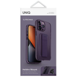 „Uniq Heldro Mount“ dėklas, skirtas „iPhone 14 Pro Max“ – violetinis