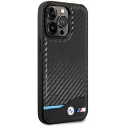 BMW Carbon MagSafe iPhone 14 Pro dėklas – juodas