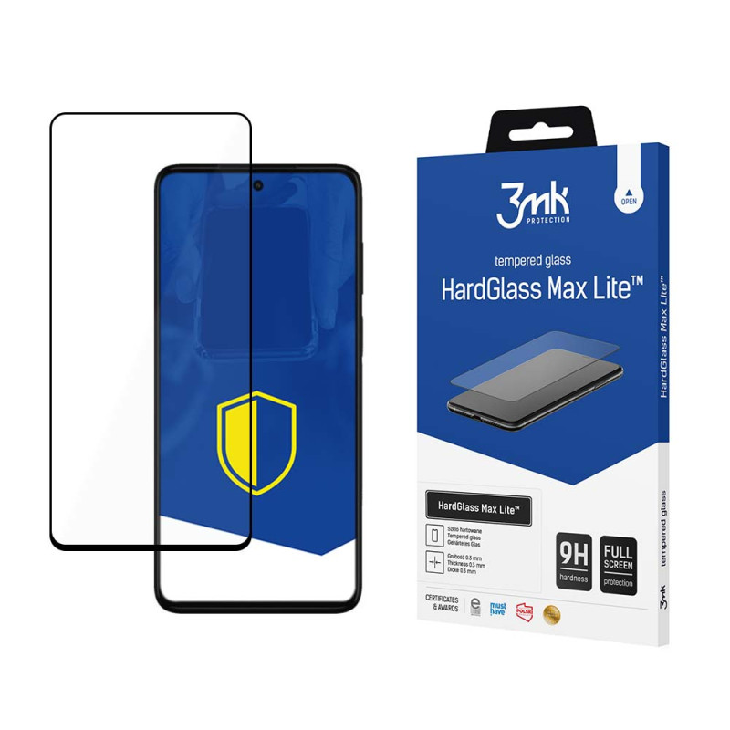 9H 3mk HardGlass Max Lite™ stiklas Motorola Moto G42 telefonui