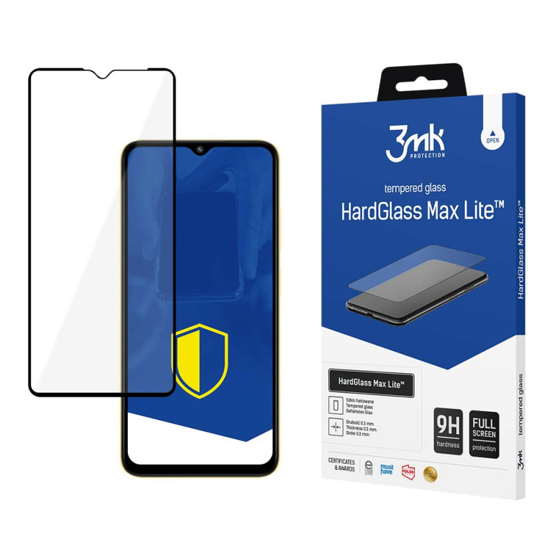 „Xiaomi Poco M5“ telefone esantis „Glass 9H 3mk HardGlass Max Lite™“ stiklas