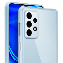 3mk skaidrus dėklas, skirtas „Samsung Galaxy A23 5G“ - permatomas
