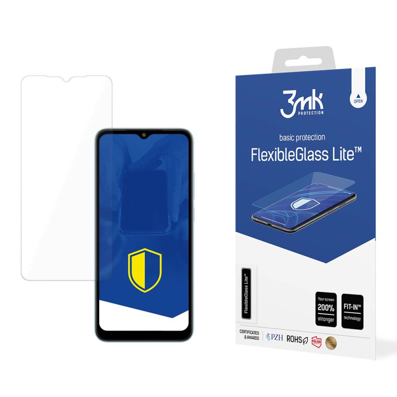Hibridinis stiklas 3mk FlexibleGlass Lite™, skirtas Xiaomi Redmi A2 / A2+
