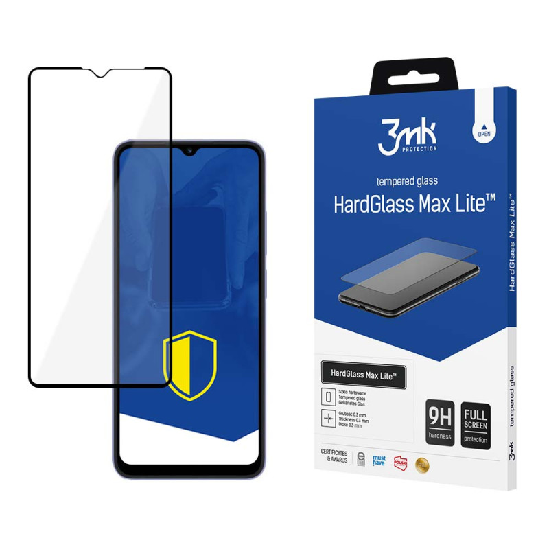 9H 3mk HardGlass Max Lite™ stiklas ant Xiaomi Redmi 9AT
