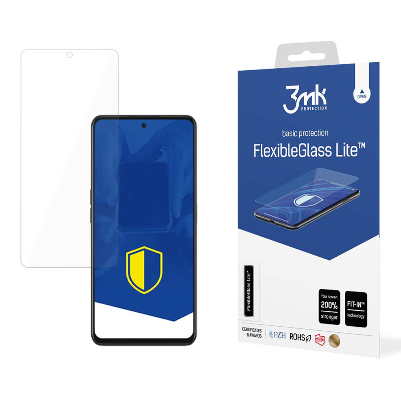 Hibridinis stiklas 3mk FlexibleGlass Lite™, skirtas OnePlus Nord CE 3 Lite
