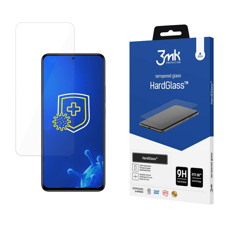 9H 3mk HardGlass™ stiklas, skirtas Xiaomi Redmi Note 11 Pro 4G / 5G