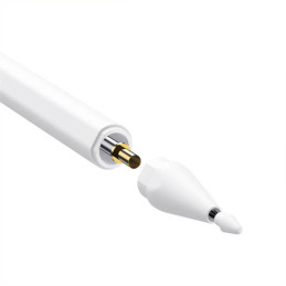 „Baseus Smooth Writing 2“ rašiklis su LED indikatoriumi – baltas