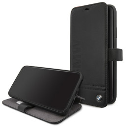 BMW Signature dėklas iPhone 11 Pro Max - juodas