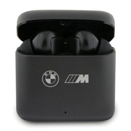 BMW M kolekcijos TWS „Bluetooth“ ausinės su įkrovimo stotele – juodos