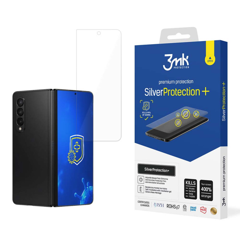 Apsauginė plėvelė 3mk SilverProtection+, skirta Samsung Galaxy Z Fold 5 (priekinis)