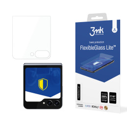 Hibridinis stiklas 3mk FlexibleGlass Lite™, skirtas „Samsung Galaxy Z Flip 5“ (priekinis)