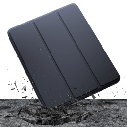 3mk minkštas planšetinio kompiuterio dėklas, skirtas „iPad Mini 6“ – juodas