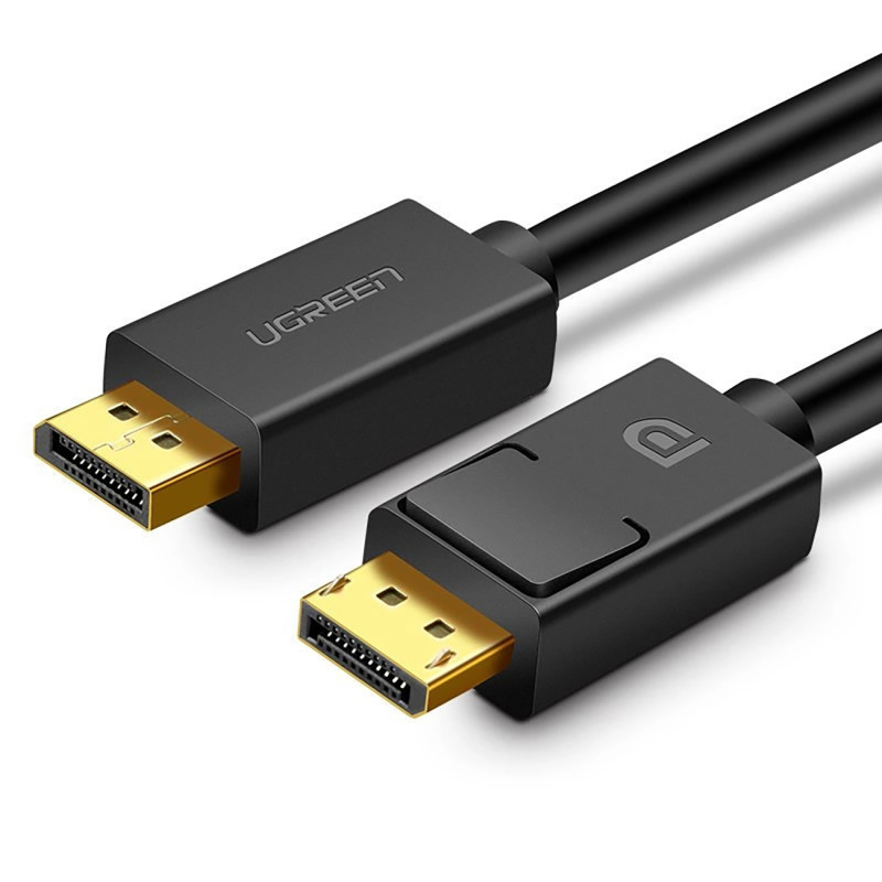 Ugreen DP102 10244 DisplayPort 1.2 4K / DisplayPort 1.2 4K kabelis 1 m - juodas