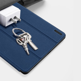 „Dux Ducis Domo“ „Samsung Galaxy Tab S9 FE“ dėklas su stovu – mėlynas