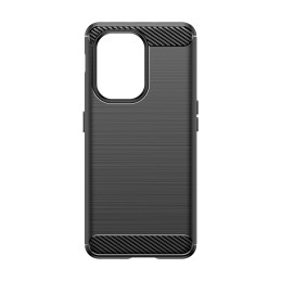 Anglies pluošto silikoninis dėklas, skirtas „OnePlus Ace 2V“ / „OnePlus Nord 3“ – juodas