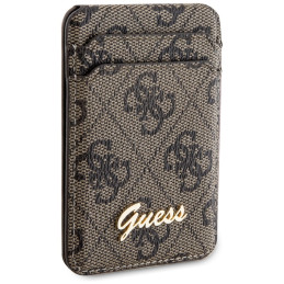 „Guess MagSafe 4G Classic“ magnetinė piniginė – ruda