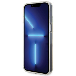 „Guess IML Faceted Mirror Disco Iridescent“ dėklas, skirtas iPhone 15 – įvairiaspalvis