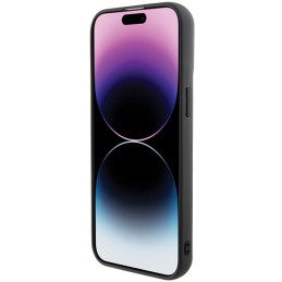 „Karl Lagerfeld“ 3D guminis kelių logotipų dėklas „iPhone 15 Pro Max“ – juodas