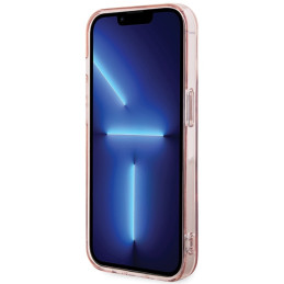 Karl Lagerfeld IML Choupette MagSafe iPhone 15 Pro Max dėklas – rožinis