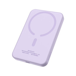 „Baseus Mini Power Bank“ 5000mAh 20W + USB-C laidas (20V/ 3A) – violetinė