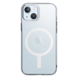 UNIQ LifePro Xtreme Magclick įkrovimo dėklas, skirtas iPhone 15 (permatomas)