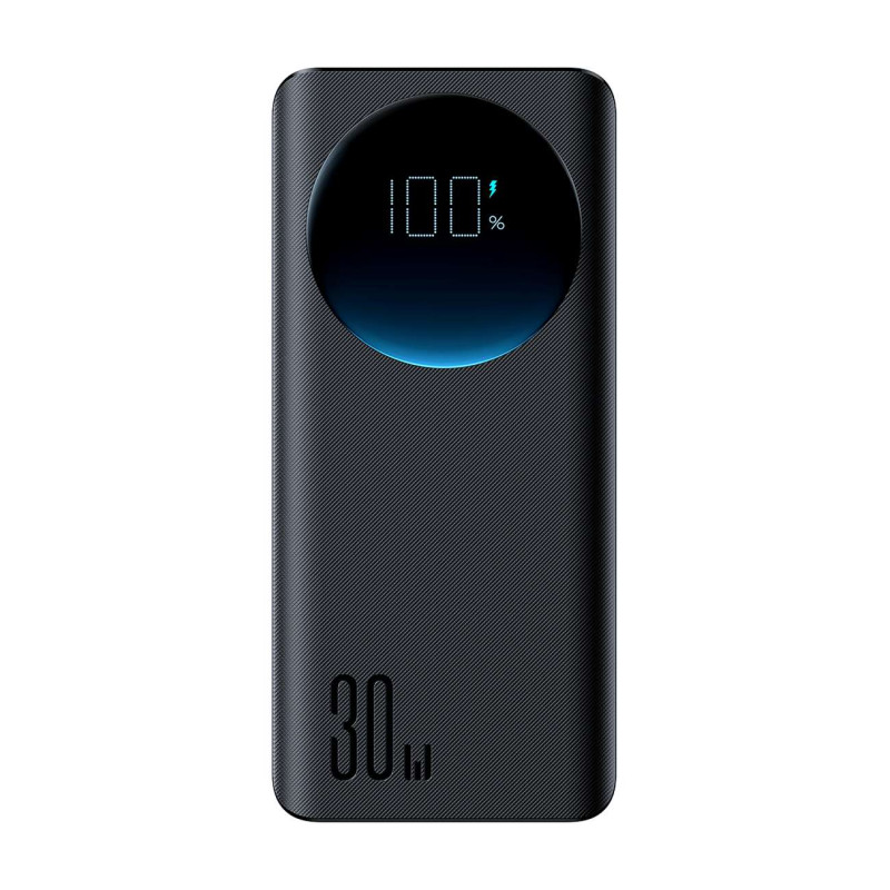 Nešiojamoji baterija „Joyroom JR-PBF03“ 30W 30000mAh + USB-A - USB-C laidas 0,25 m - juoda