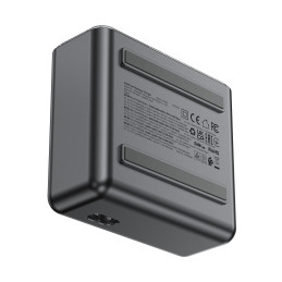 „Acefast Z4 PD 218W GaN“ 3 x USB-C + USB-A 4 prievadų daugiafunkcis adapteris – pilkas