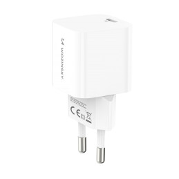 „Wozinsky CMWCS USB-C PD 20W“ sieninis įkroviklis – baltas