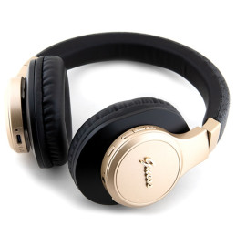 Ausinės „Guess 4G Script Bluetooth“ ant ausies, juodos