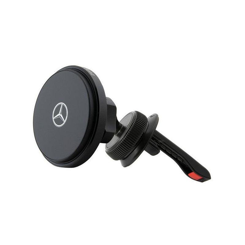 „Mercedes Silver Stars MagSafe“ magnetinis oro išleidimo angos laikiklis – juodas