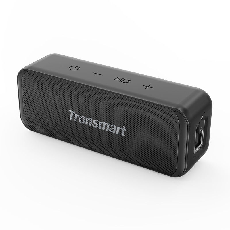 „Tronsmart T2 Mini 2023“ 10 W belaidis „Bluetooth“ garsiakalbis – juodas
