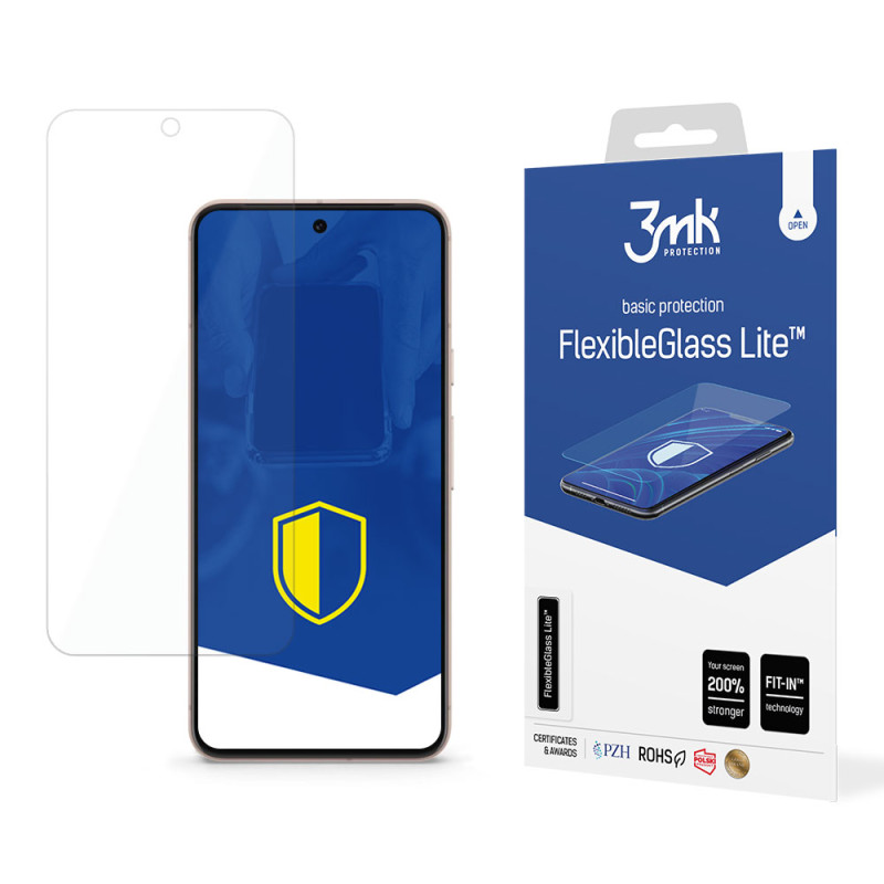 Hibridinis stiklas 3mk FlexibleGlass Lite™, skirtas „Google Pixel 8 Pro“