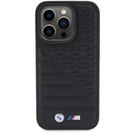 BMW dviejų dalių rašto iPhone 15 Pro dėklas – juodas