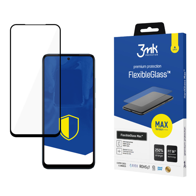 Hibridinis stiklas 3mk FlexibleGlass Max™, skirtas Xiaomi Redmi Note 12s