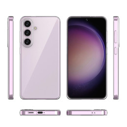 Itin skaidrus „Samsung Galaxy A55“ dėklas – permatomas