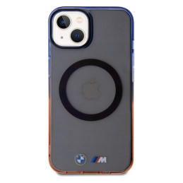 BMW „Gradient“ buferinis „MagSafe“ dėklas, skirtas „iPhone 15 Plus“ / „14 Plus“ – pilkas
