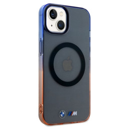 BMW „Gradient“ buferinis „MagSafe“ dėklas, skirtas „iPhone 15 Plus“ / „14 Plus“ – pilkas